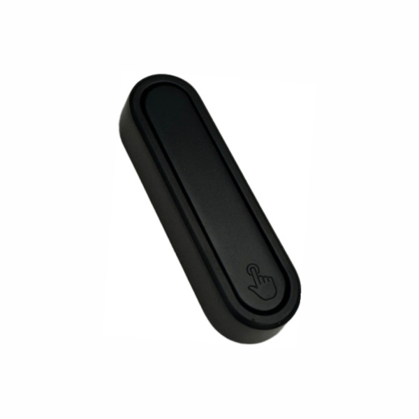 Крючок 034 - однорожковый, черный матовый RIFF