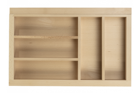 Лоток Customi с регулировкой 400-600 мм для ящика AXIS/MB L=500 буковый GTV