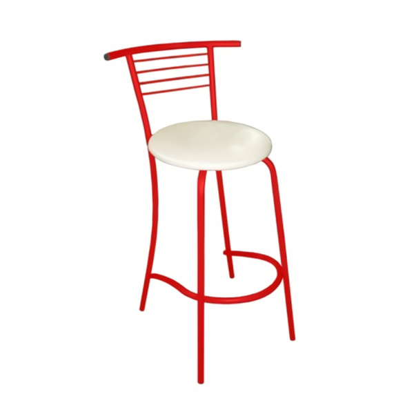 Каркас барного стула "Венеция" красный